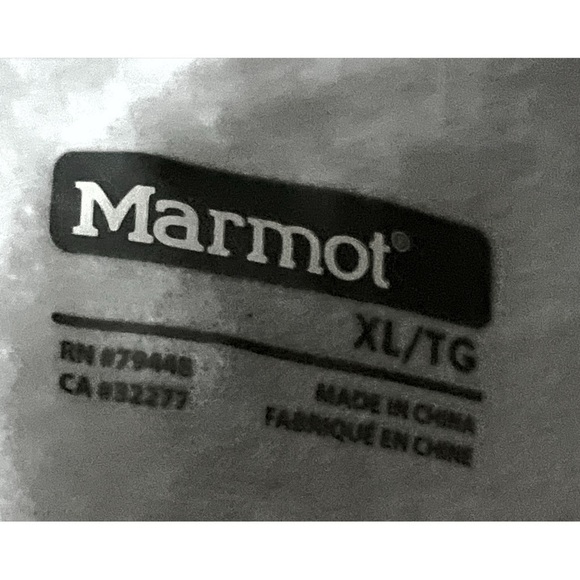 Marmot Spring Jacket white with orange trim and zippers size xl - Picture 2 of 10